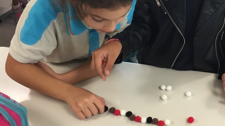 3. Sınıf Öğrencileri Sayı ve Şekil Örüntüsü Oluşturuyor