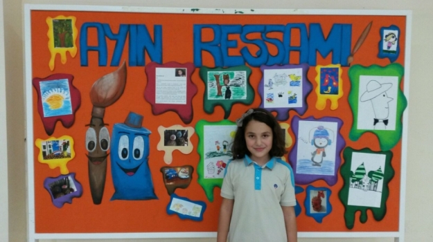Ataşehir Okyanus Koleji Ayın Ressamını Seçti