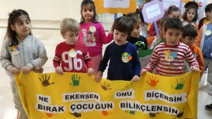 Avcılar A Grubu Öğrencileri Çocuk Hakları Etkinliğinde
