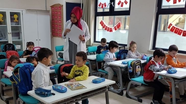 Avcılar Gezegenler Grubu Öğrencileri İlkokula Hazırlık Etkinliğinde