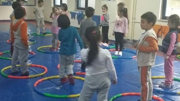 Avcılar Güneş Grubu Beceri koordinasyon Etkinliğinde