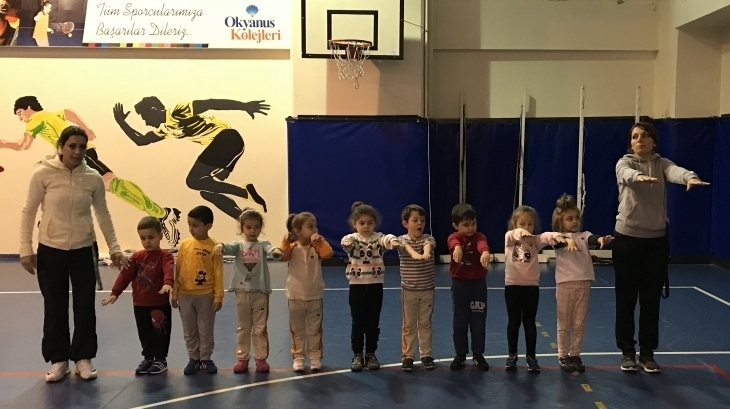 Avcılar İnciler Grubu Öğrencileri Beden Eğitimi Etkinliğinde