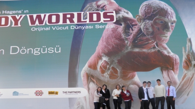 Avcılar Lise Öğrencileri Body World Sergisinde