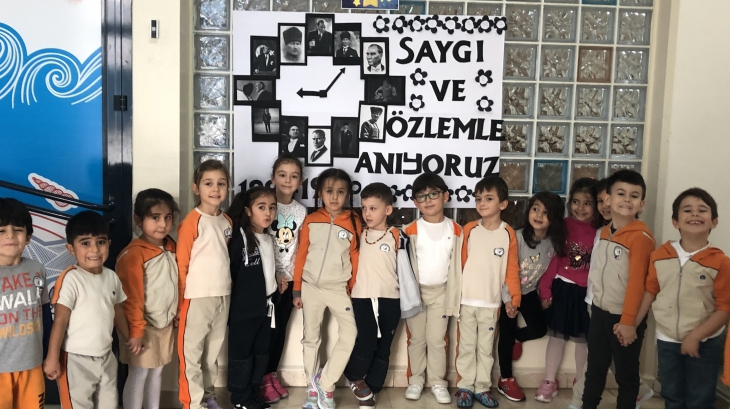 Avcılar Okyanus Koleji A Grubu Öğrencileri 10 Kasım Atatürk’ü Anma Töreni Etkinliğinde