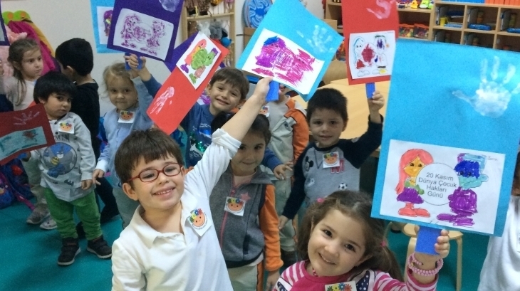 Avcılar Okyanus Koleji Deniz Yıldızı Grubu Öğrencileri Türkçe -Sanat Etkinliğinde