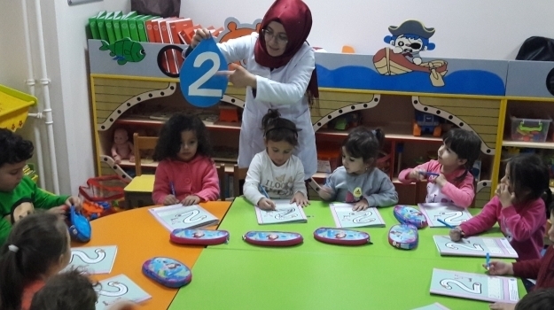 Avcılar Yağmurlar Grubu Okuma Yazmaya Hazırlık Etkiliğinde