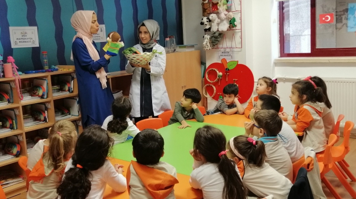 Bahçelievler Okul Öncesi Bulutlar Grubu Aile Katılım Etkinliğinde