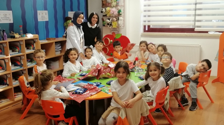 Bahçelievler Okul Öncesi Bulutlar Grubu Aile Katılım Etkinliğinde