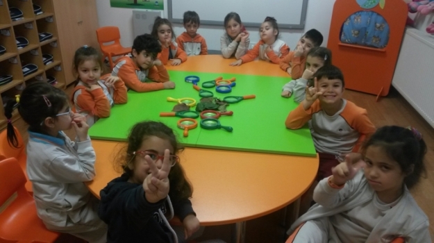 Bahçelievler Okyanus Anaokulu Yıldızlar  Grubu Fen ve Doğa Etkinliği Saatinde