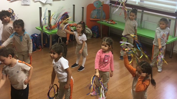 Bahçelievler Okyanus Koleji Okul Öncesi Dans İlgi Ve Yetenek Merkezinde