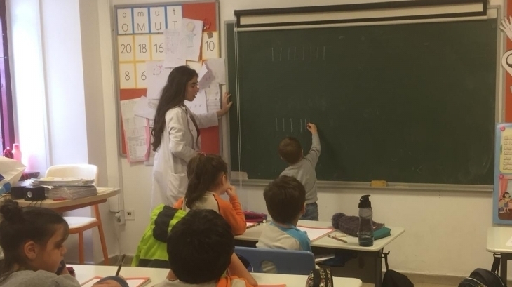 Bahçelievler Okyanus Koleji Okul Öncesi Güneş Grubu İlköğretime Hazırlık Eğitiminde