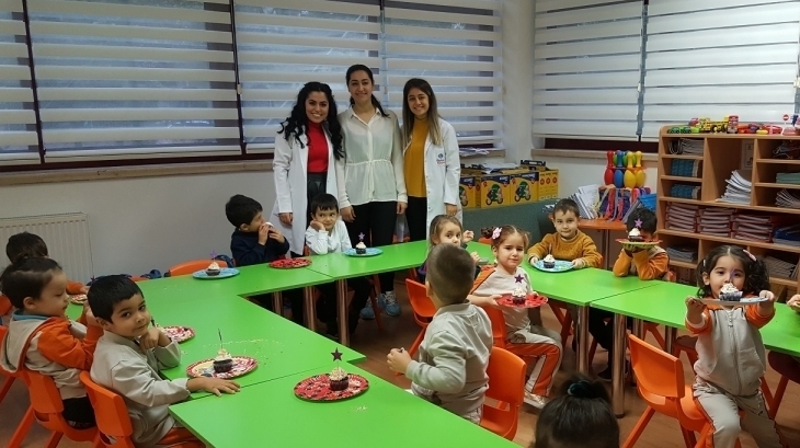 Bahçelievler Okyanus Koleji Okul Öncesi Mercan Grubu Öğrencileri Aile Katılım Etkinliğinde