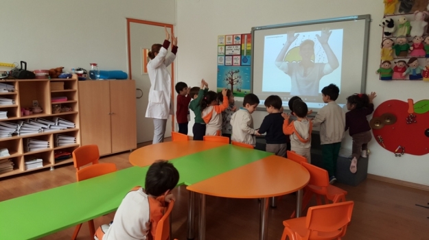 Bahçelievler Okyanus Okul Öncesi  İnciler Grubu Bilingual Derslerini Çok Sevdi