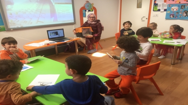 Bahçelievler Okyanus Okul Öncesi Balıklar Grubu Aile Katılım Çalışmasında