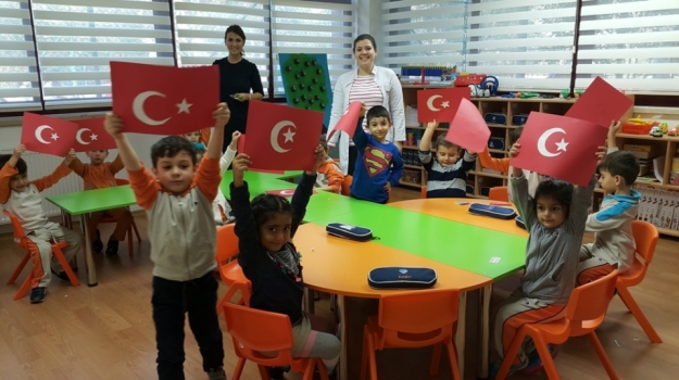 Bahçelievler Okyanus Okul Öncesi Gökkuşağı Grubunda Aile Katılım Etkinliği
