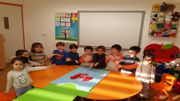 Bahçelievler Okyanus Okul Öncesi İnciler Grubu Fen & Matematik Dersinde