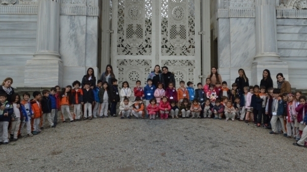 Bahçelievler Okyanus Okul Öncesi Öğrencileri Dolmabahçe Sarayı Gezisinde