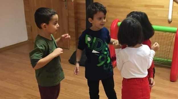 Bahçelievler Okyanus Okul Öncesi Rüzgar Grubu Drama Dersinde