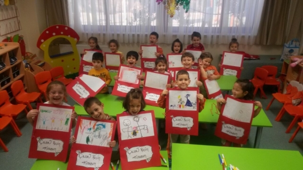Bahçelievler Okyanus Okul Öncesi En Çılgın Resim Etkinliğinde