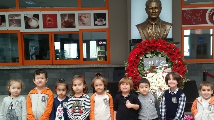 Bahçeşehir C Grubu “10 Kasım Atatürk’ü Anma Töreni”nde