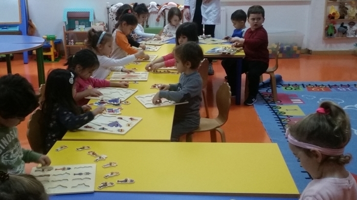 Bahçeşehir Çiçekler Grubu Eğitsel Oyun Etkinliğinde
