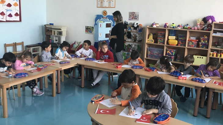 Bahçeşehir Deniz Yıldızı Grubu Aile Katılımı Etkinliğinde