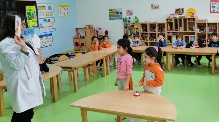 Bahçeşehir Gökkuşağı Grubu İngilizce Etkinliğinde