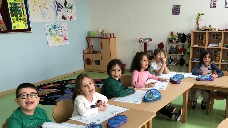 Bahçeşehir Gökkuşağı Grubu Okula Hazırlık Etkinliğinde