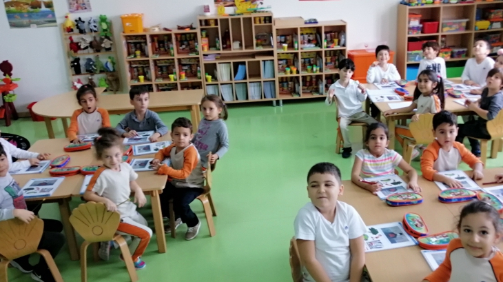 Bahçeşehir Gökkuşağı Grubu Okula Hazırlık ve Fen Doğa Etkinliğinde