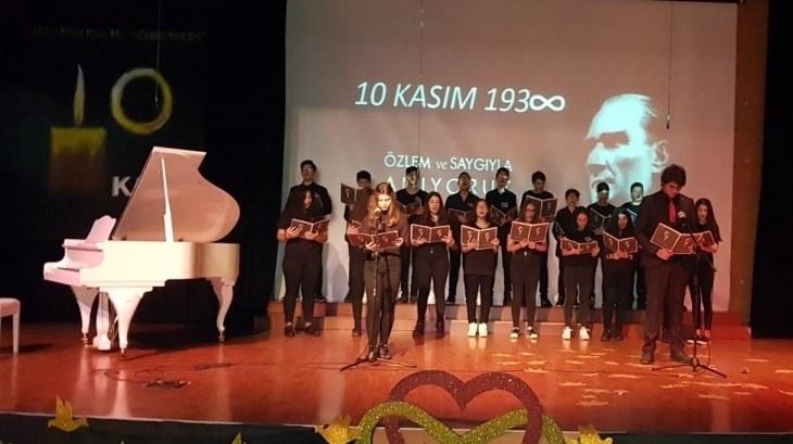 Bahçeşehir Okyanus Koleji 10 Kasım Töreni