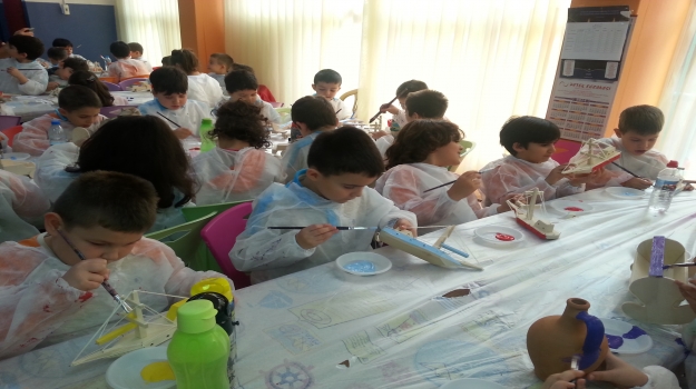 Bahçeşehir Okyanus Koleji 2. Sınıfları Eyüp Oyuncak Atölyesi'nde