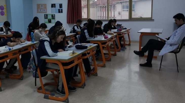 Bahçeşehir Okyanus Koleji Ortaokul Kademesi Kitap Okuma Etkinliği