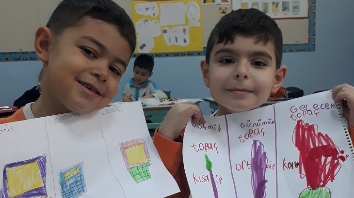 1/D Sınıfı Öğrencileri “Geçmiş - Günümüz - Gelecek” Etkinliğini Yaptı