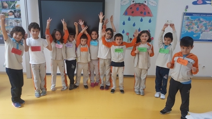 2-E ve 2-F Sınıfları “Alfabetik Sıralama” Etkinliğinde.