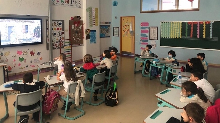 Bahçeşehir Okyanus Koleji Üstün Zekalılar ve Yetenekliler İlkokulu 1-E Sınıfı Öğrencileri ‘’Şifreyi Çöz ’’ Etkinliğinde