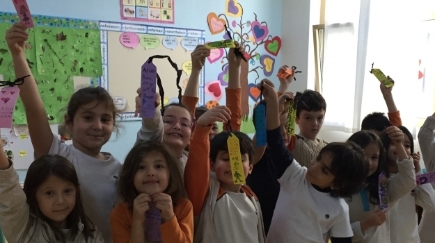 Bahçeşehir Okyanus Koleji Üstün Zekalılar 2/D sınıfı Öğrencileri Sosyal Duygusal Gelişim Dersinde