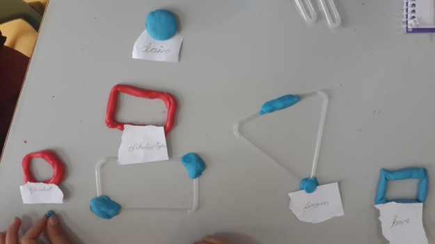 Bahçeşehir Okyanus Üstün Zekalı ve Yetenekliler 2. Sınıf Öğrencileri Geometri Öğreniyor