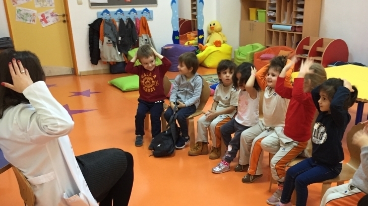 Bahçeşehir Yağmurlar Grubu İngilizce Etkinliğinde