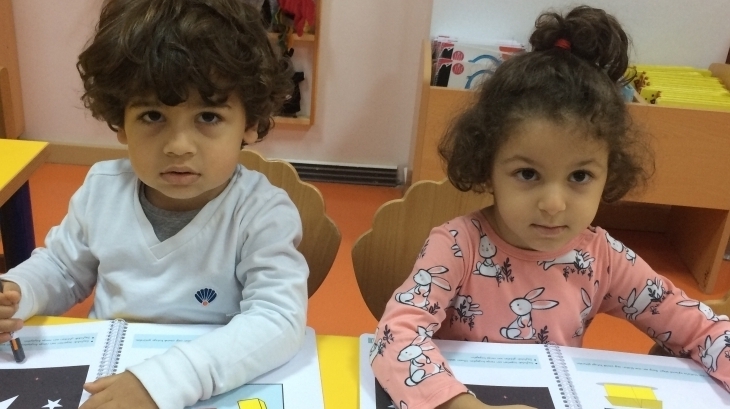 Bahçeşehir Yağmurlar Grubu Okuma-Yazma Hazırlık Etkinliğinde