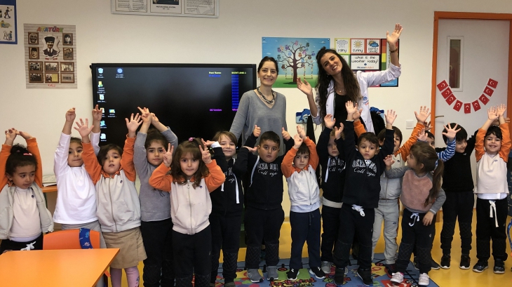 Beykent Okul Öncesi Balıklar Grubu Aile Katılımı Etkinliğinde