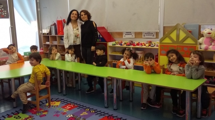 Beykent Okul Öncesi Çiçekler Grubu Aile Katılımı Etkinliğinde