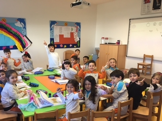 Beykent Okyanus Koleji Güneş Grubu Okuma Yazmaya Hazırlık Etkinliğinde.