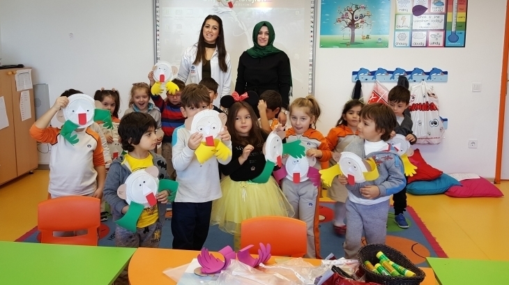 Beykent Okyanus Koleji Okul Öncesi Balıklar Grubu Öğrencileri Aile Katılımı Etkinliğinde