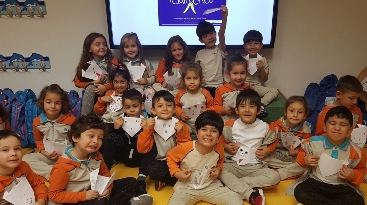 Beykent Okyanus Koleji Okul Öncesi Güneş  Grubu Öğrencileri Fastrackids Dersinde ,