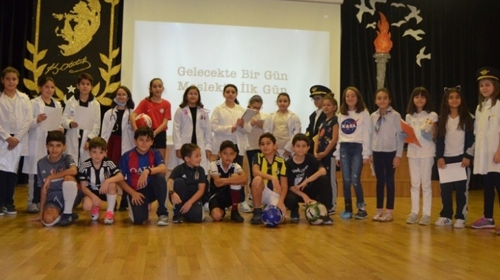 Beykent Okyanus Koleji Ortaokul Kademesi "Gelecekte Bir Gün, Meslekte İlk Gün" Projesi Meslek Tanıtımı.