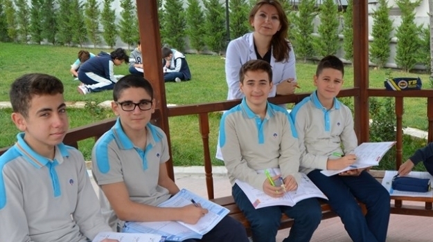 Beykent Okyanus Kolejinde 8.Sınıf Teog Çalışmaları