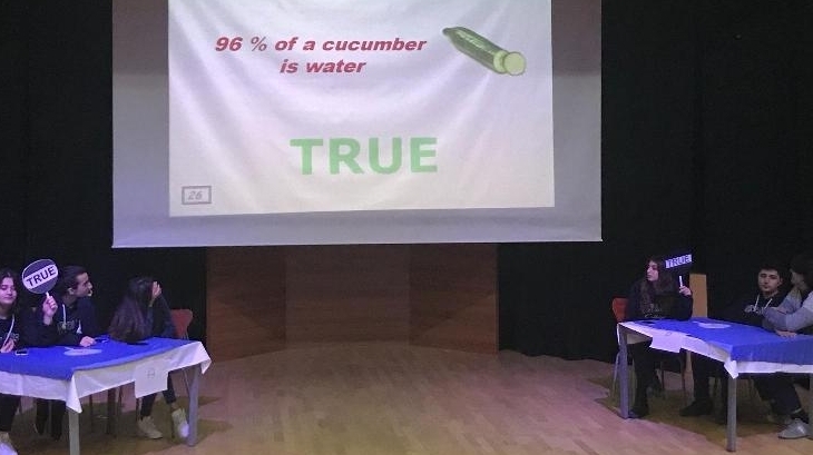 Beylikdüzü Okyanus 9.Sınıf Öğrencileri True-False Yarışmasında