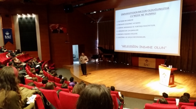 Beylikdüzü Okyanus Anadolu Lisesi  Bahçeşehir Üniversitesi Kariyer Günleri'nde
