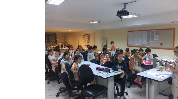 Beylikdüzü Okyanus Koleji 4.Sınıf Öğrencileri Fen Bilimleri Dersinde