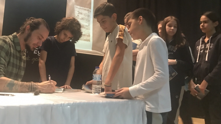 Beylikdüzü Okyanus Kolejinde Yazarımız Göktuğ CANBABA’yı Ağırladık